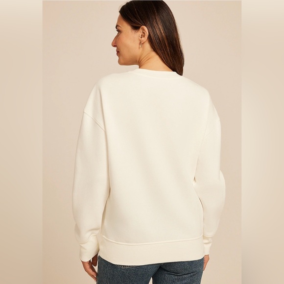 Studio Y Floral Embroidered Sweatshirt XL NWT - Picture 2 of 5